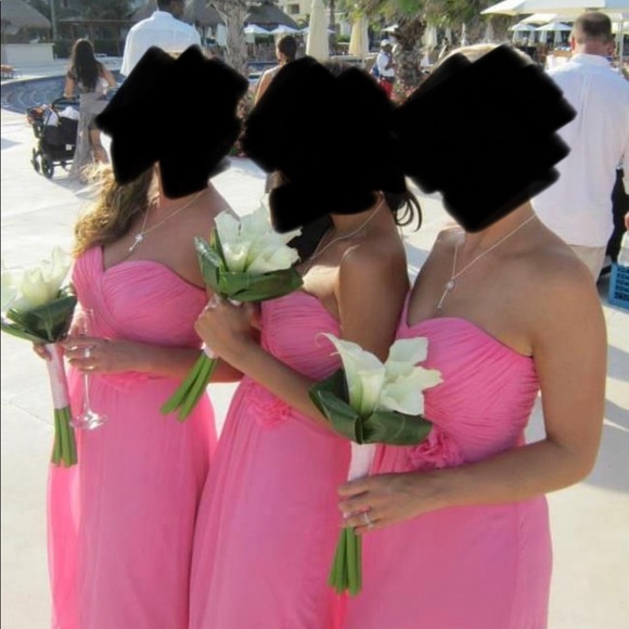 Dessy Collection Pink Gown - Picture 8 of 8